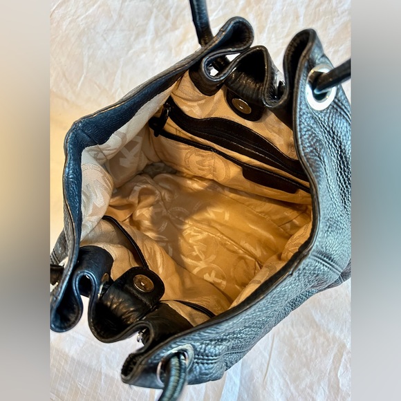 Michael Kors Pebbled Leather Hobo Bag - Picture 3 of 5